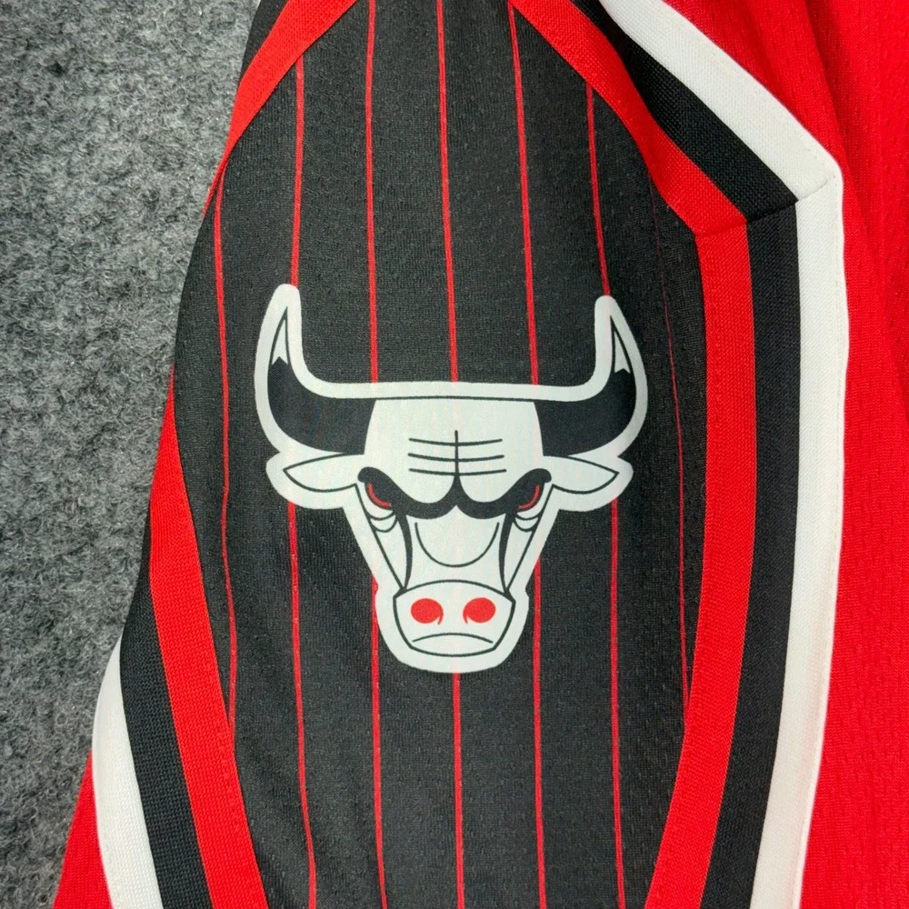 Nike Chicago Bulls NBA 75th Anniversary Shorts Mens Small Red Dri-FIT Engineered
